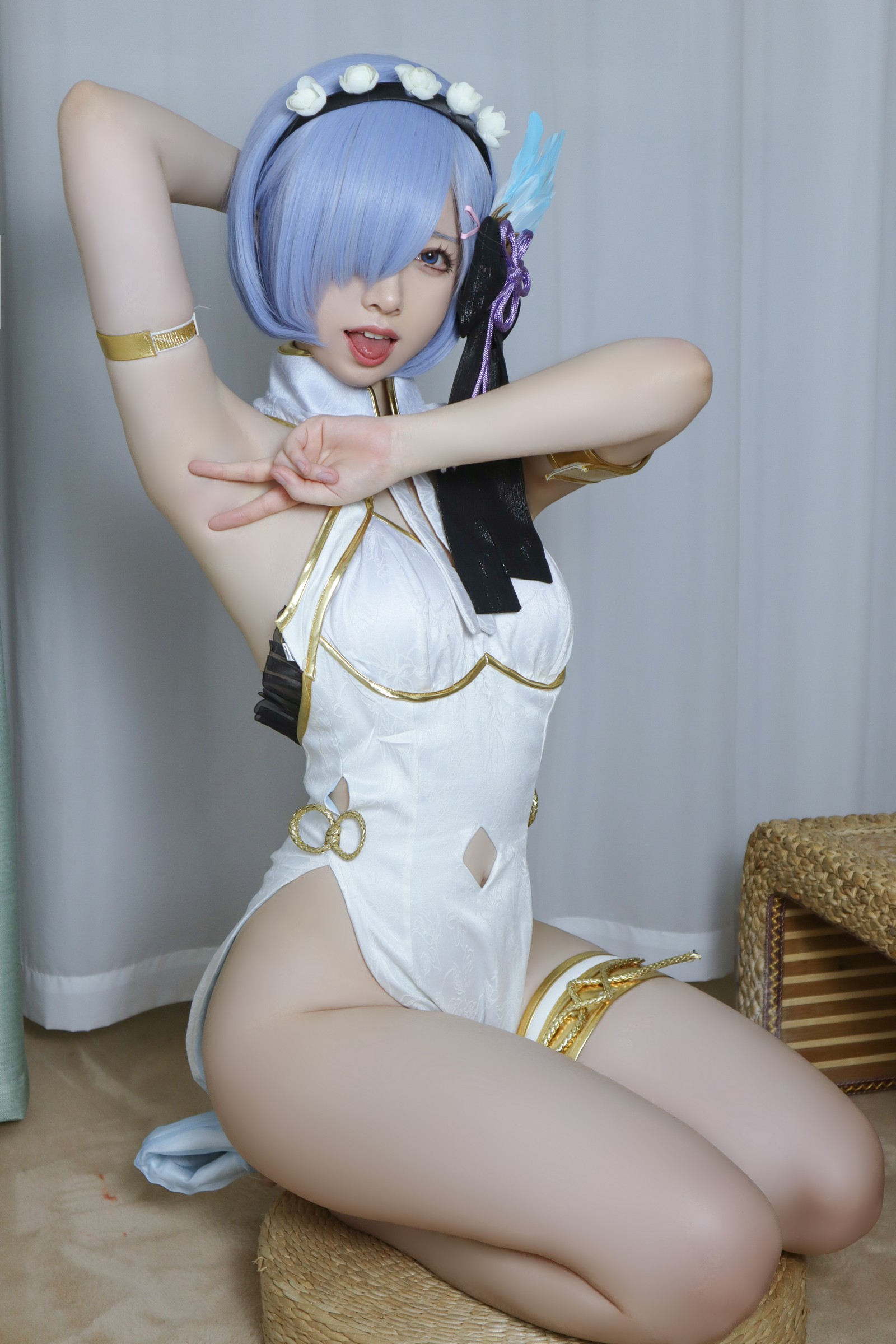 朝霧愛 – Rem 蕾姆 Cosplay 高清写真集（34P-284.9M）Re:从零开始插图