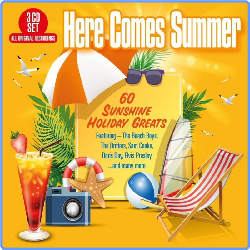 VA - Here Comes Summer - 60 Sunshine Holiday Greats (3CD) (2021) mp3 320 Kbps Scarica Gratis