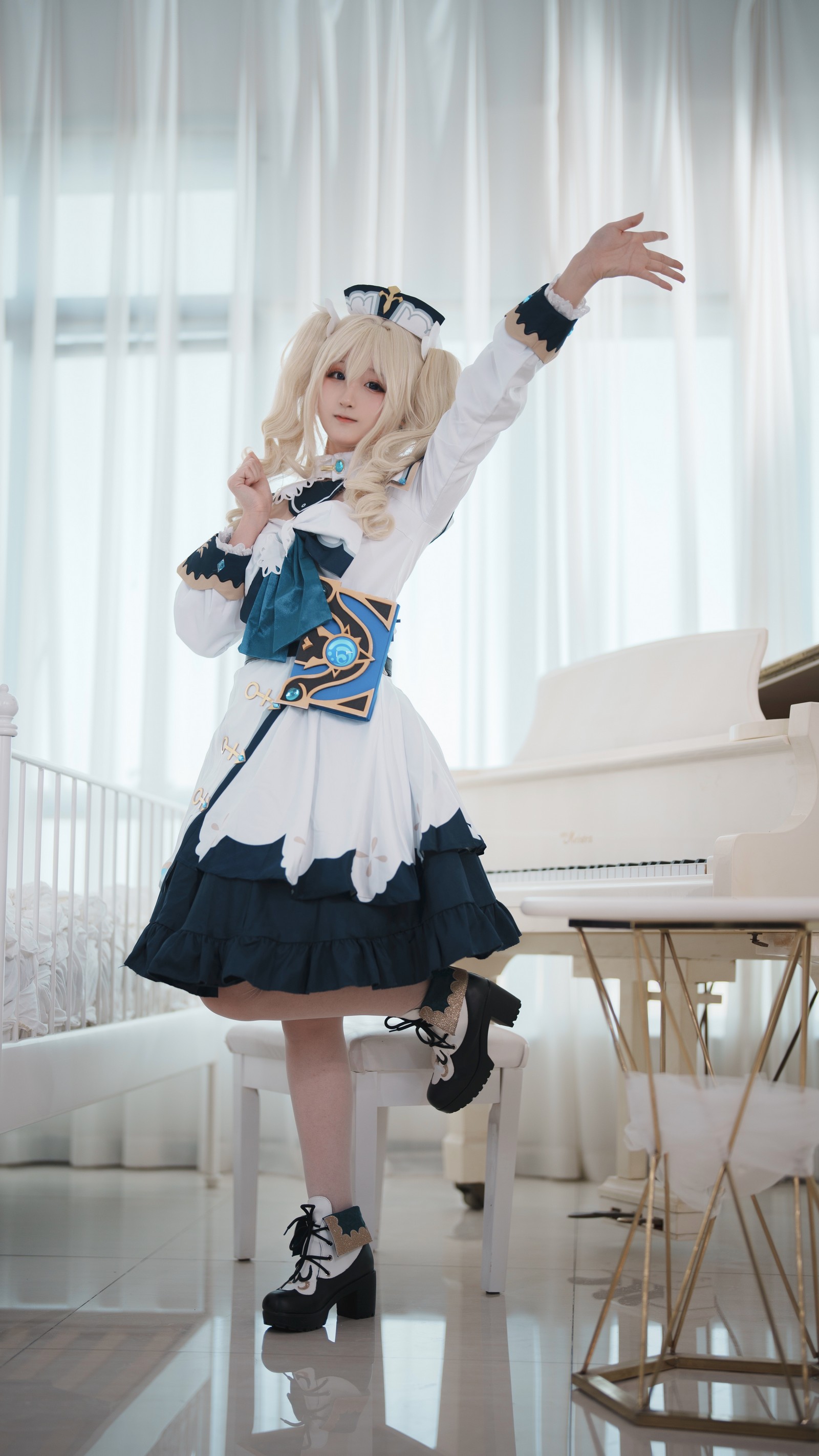 Seele麦麦芭芭拉纯白物语 Cosplay｜白色治愈系高清写真集（36P-363.1M）插图9