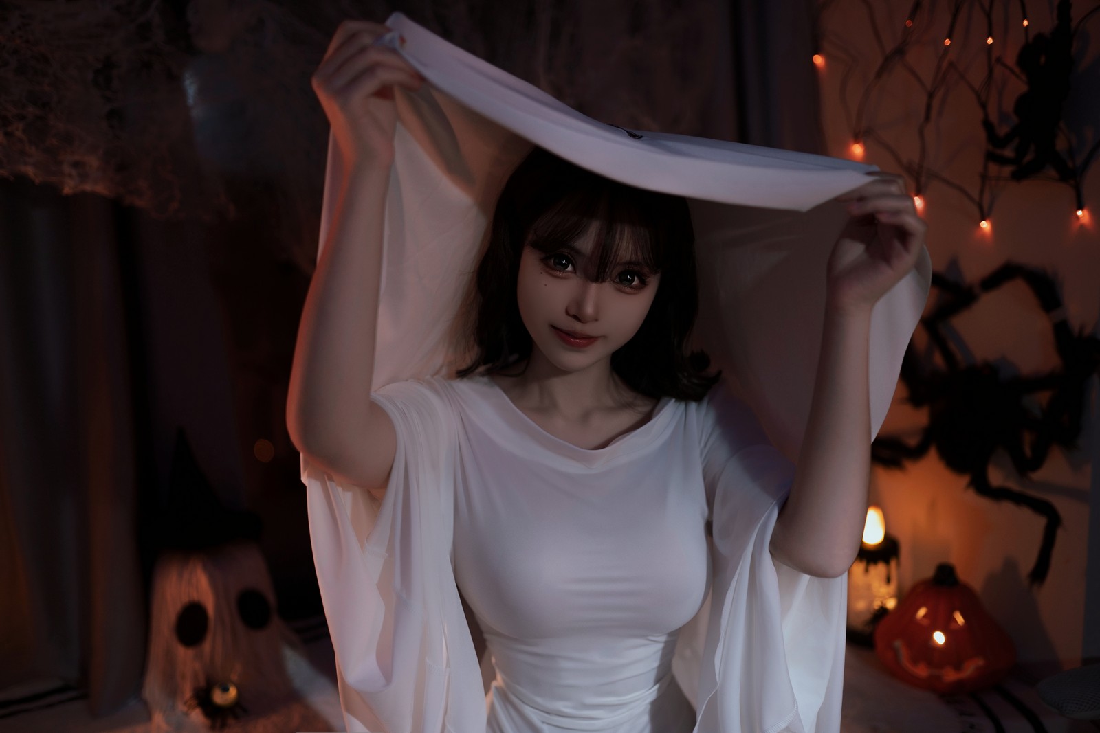 Bangni邦尼 – 幽灵娘 Cosplay 高清写真集（88P-8V-1.29GB）暗黑幻想风插图9