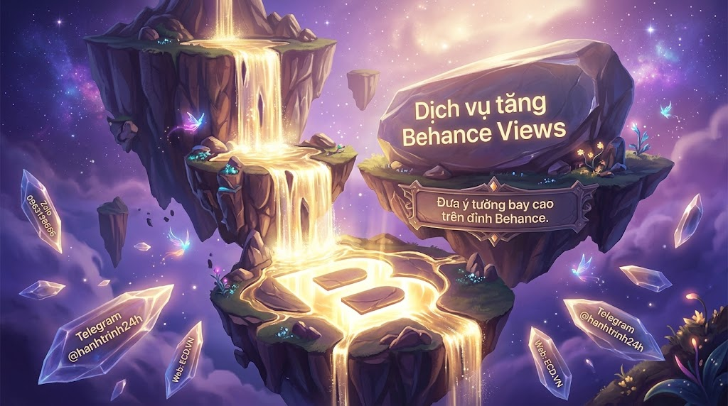 tăng behance views pro cho portfolio