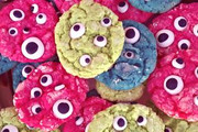 Halloween Monster Eye Cookies