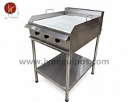 Plancha con parrilla