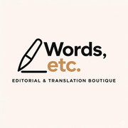 Words, etc. Logo