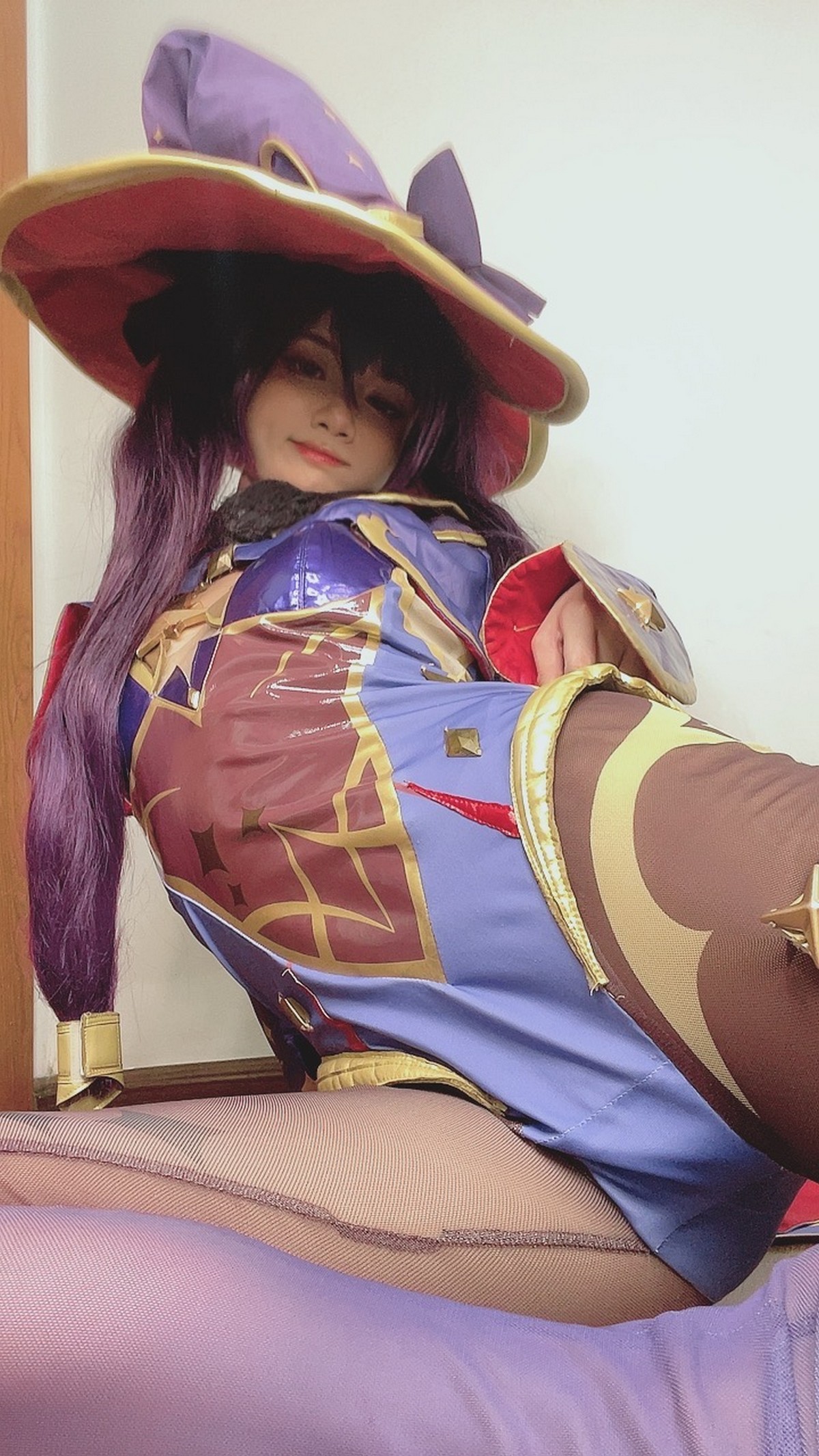 PoppaChan Mona Cosplay (Genshin Impact) HD Set – 53 Photos 20MB插图4