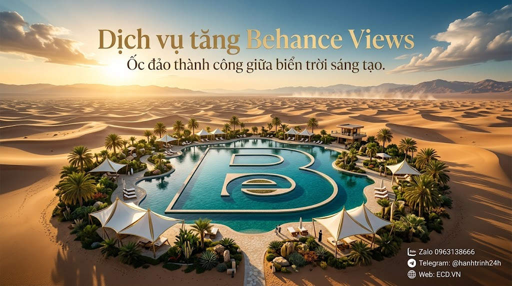 dịch vụ tăng behance views 2026 tăng engagement