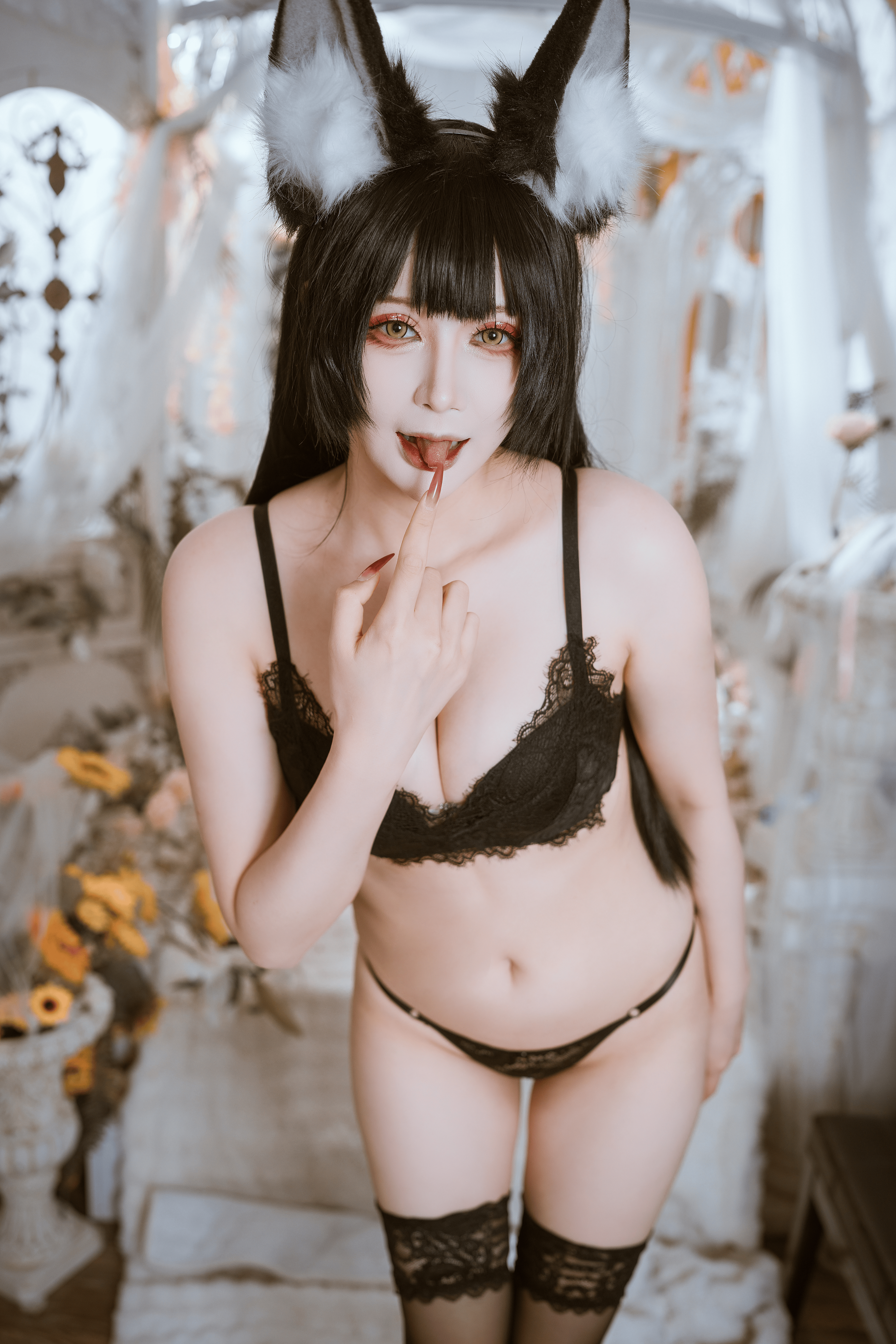 兔胖胖min – 碧蓝航线 武藏 花嫁 Cosplay 高清写真集（40P-883.9MB）插图2