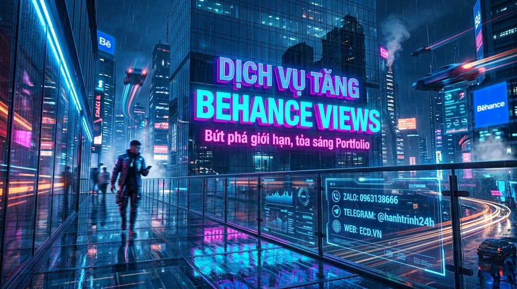 dịch vụ tăng behance views thử nghiệm tăng follower