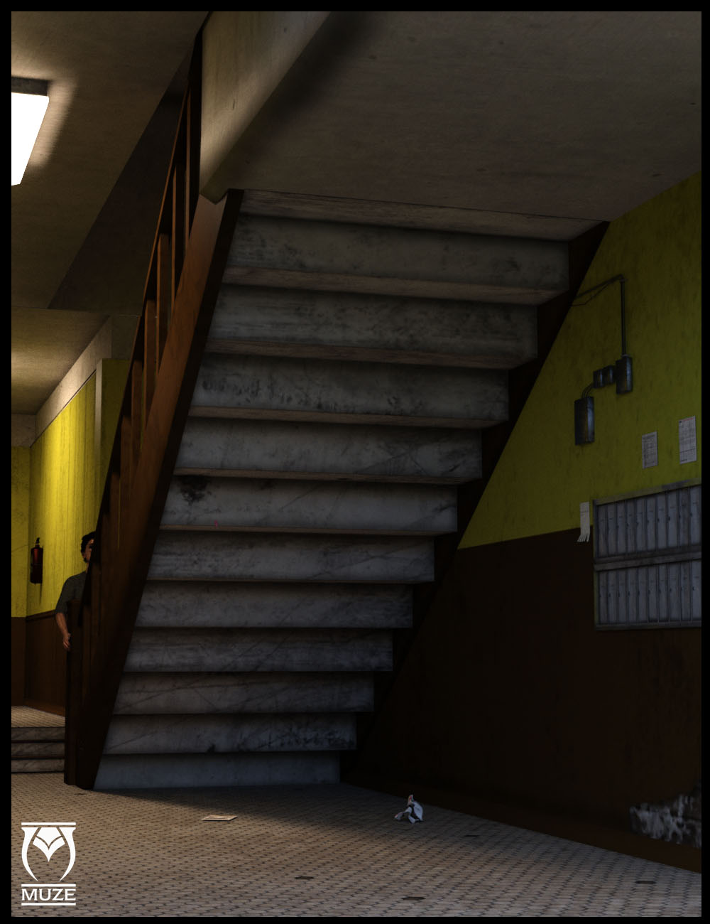 00 main shadowed halls daz3d