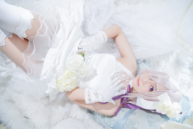 星野Saori 玛修周年礼服 Cosplay Fate系列高清写真【16P-96M】插图8