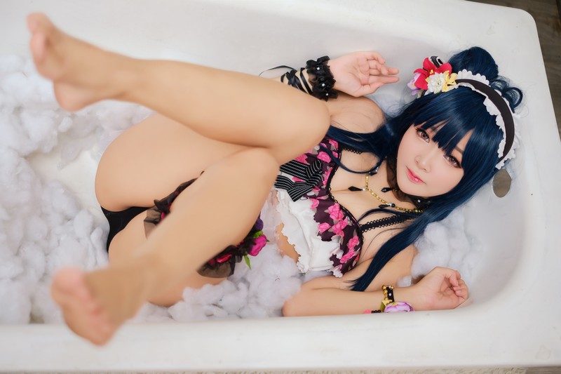 MiMi Chan 津岛善子 Yoshiko Tsushima Cosplay Love Live 写真【13P-51.2M】插图