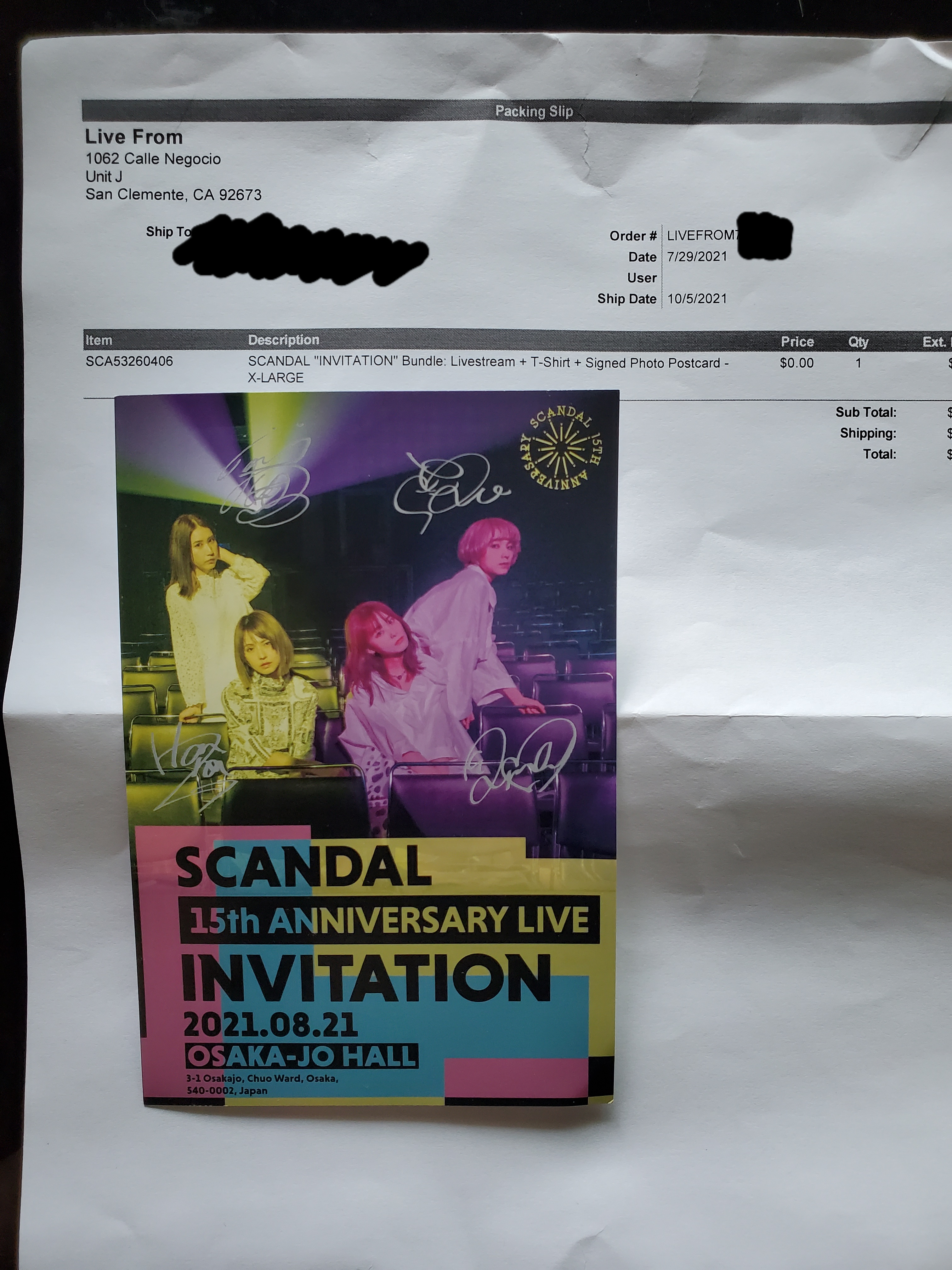 setlist - SCANDAL 15th ANNIVERSARY LIVE 『INVITATION』 at Osaka-Jo Hall - Page 9 20211007-155539