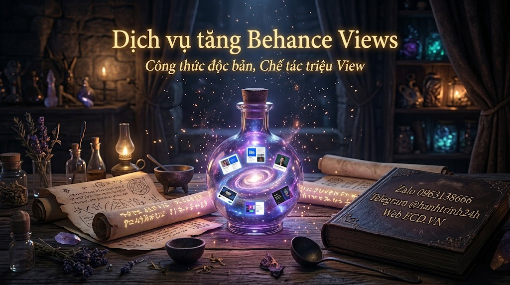 dịch vụ tăng behance views hàng đầu tăng like