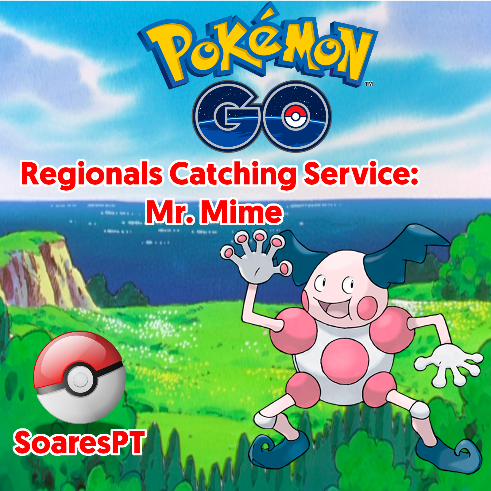 Mr. Mime Pokemon Go Regional Catching 100 Safe eBay