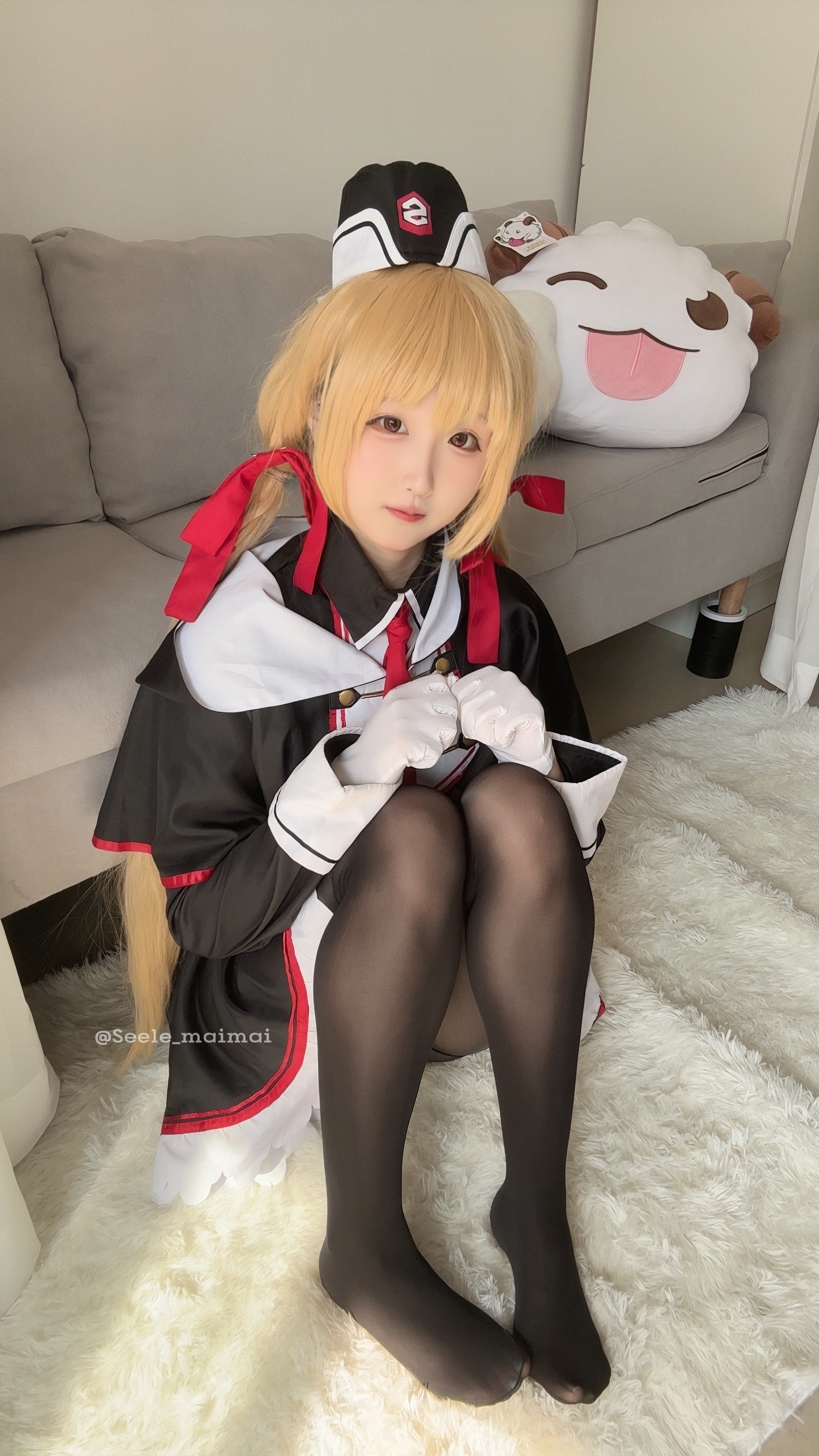 Seele麦麦在原七海 Cosplay 写真｜青春活力系高清套图（17P-17M）插图9