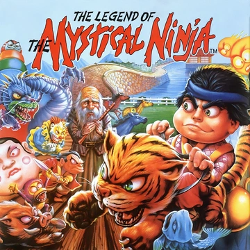 The Legend of the Mystical Ninja box art