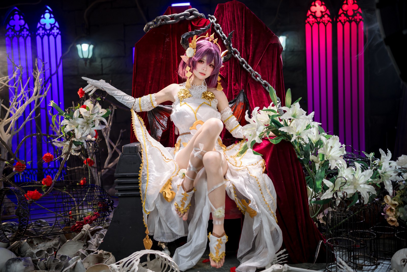 九柒喵 – 龙姬 Cos 妖系魅力写真（32P-234.6M）幻想风格图包插图5