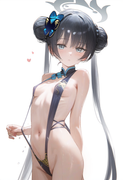 1girl, kisaki, blue archive, {kobayashi ritz}, {{reoen}}, [[liduke]], slingshot  s-2468432140