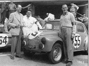 24 HEURES DU MANS YEAR BY YEAR PART ONE 1923-1969 - Page 32 53lm55-Renault4cv1063-JLecat-HSenfftleben