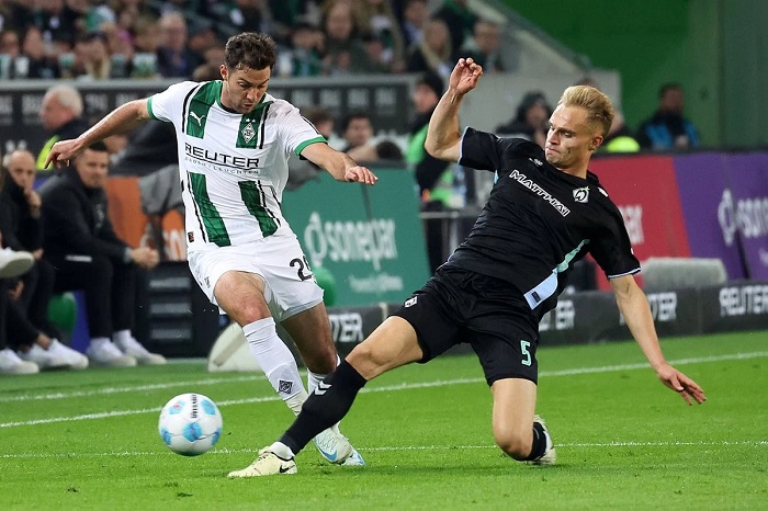 Monchengladbach vs Werder Bremen, 22h30 ngày 14/09