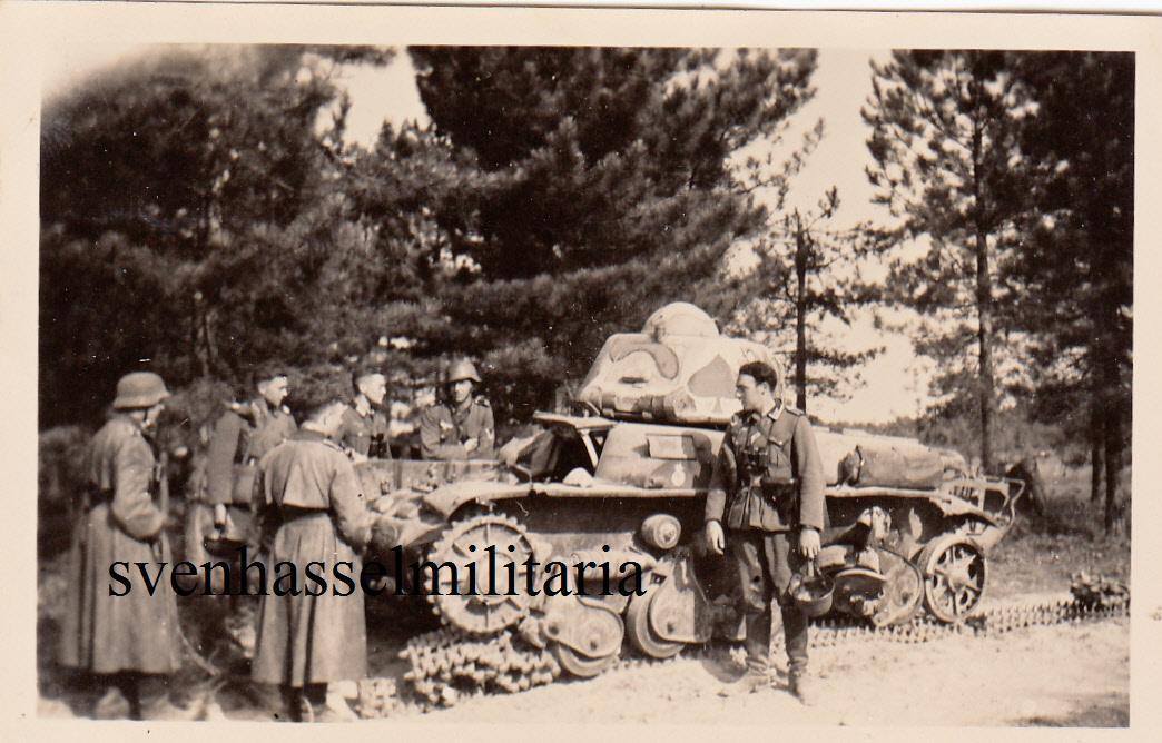 France 1940 Zerstörte Panzer Char Beute Renault 