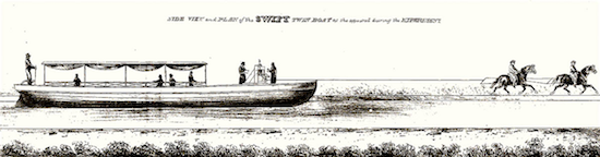 Drawing of a Swift Boat