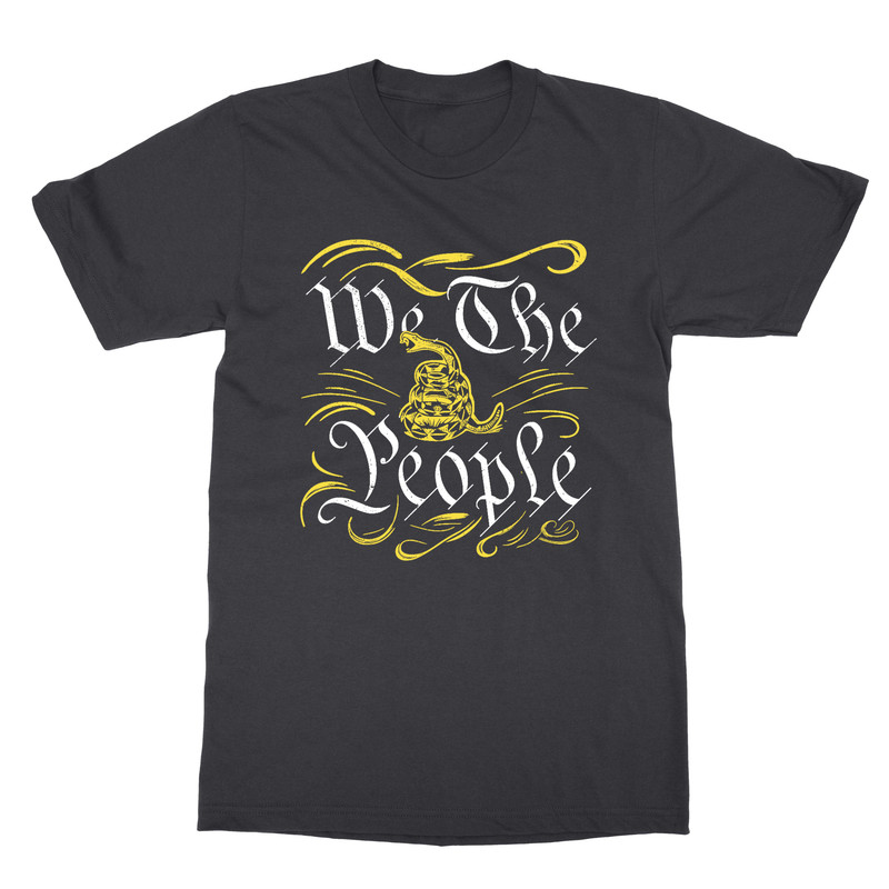 American Flag We The People Snake July 4th Patriotic Unisex T-Shirt