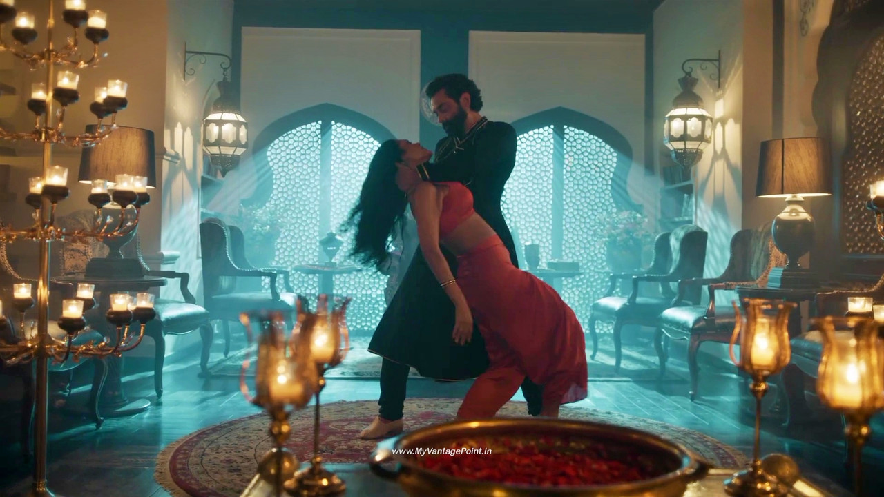 176Esha Gupta Hot in Aashram Web Series