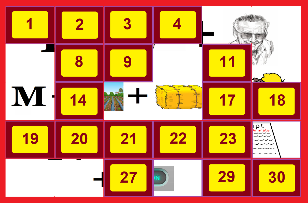 Classic Concentration Game One Puzzle