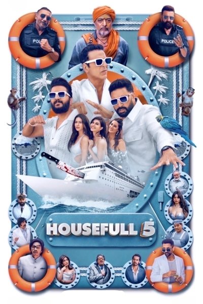 Housefull 5 A & B (2025) Hindi Movie WEB-DL ESub – 480p [500MB] || 720p [1.3GB] || 1080p [3.2GB]