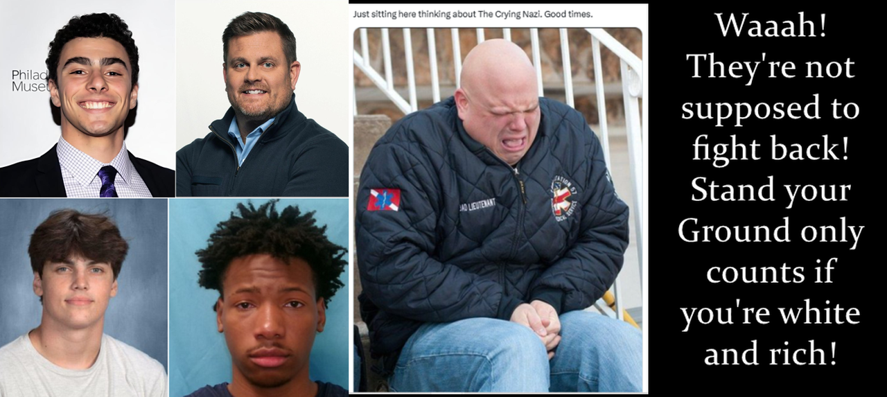 stand your ground only counts if you're white and rich combo pic