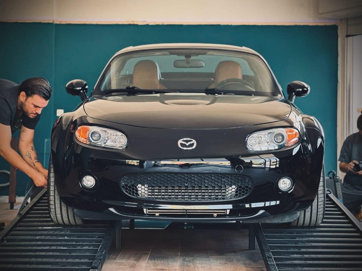 Mazda MX-5 NC 2.0 Turbo GT2860RS dyno tuning by DMS Tuned