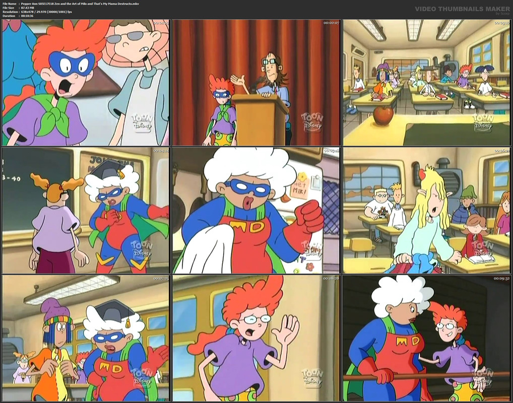 Pepper Ann S05E17E18 Zen and the Art of Milo and That's My Mama Destructo.mkv