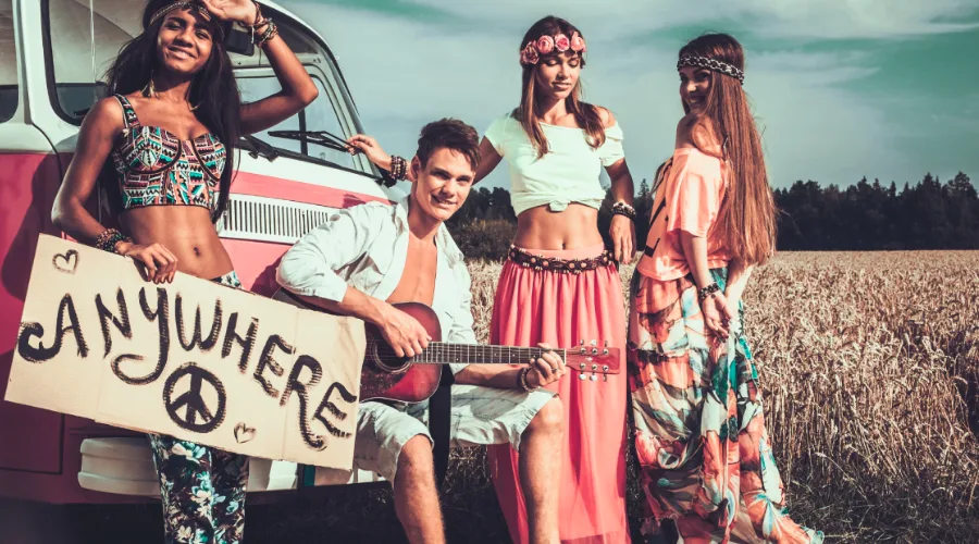 60's Hippie Fashion for Men