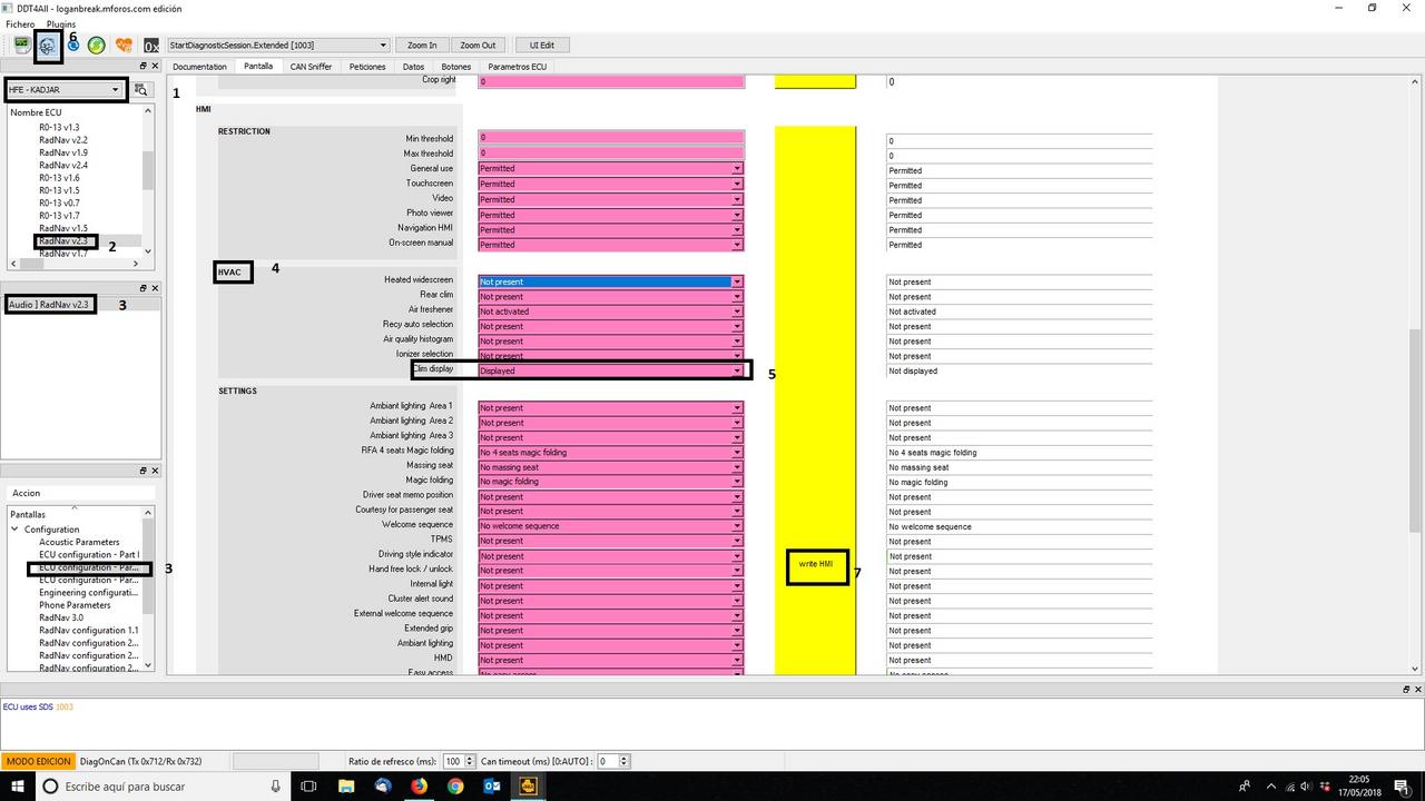 ACTIVAR CLIMA EN R-LINK 2