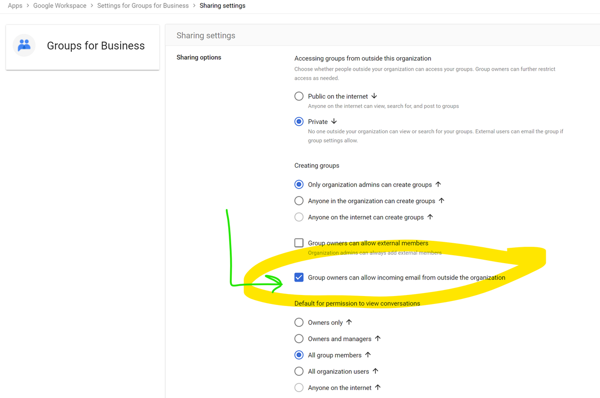 What are conversations on Google Groups? : r/gsuite