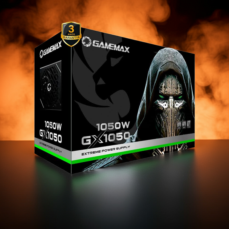 Fonte De Alimentacao Gamemax 1050W 80 Plus Platinum