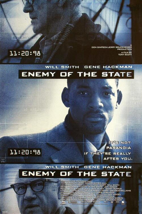 Wróg publiczny / Enemy of the State (1998) PL.1080p.BDRip.DD.2.0.x264-OK | Lektor PL