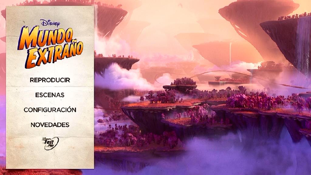 STRANGE WORLD MENU - Mundo Extraño (Strange World) [2022] [Aventuras, fantástico] [DVD9] [PAL] [Leng. ESP/CAT/ENG] [Subt. ESP/ENG*]