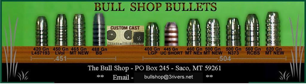 Bullshop Bullets