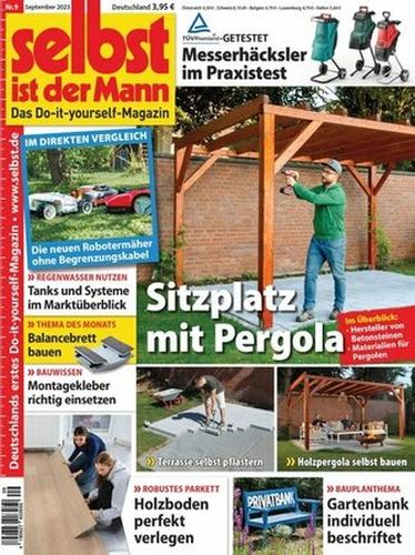 Cover: Selbst ist der Mann Heimwerkermagazin No 09 September 2023
