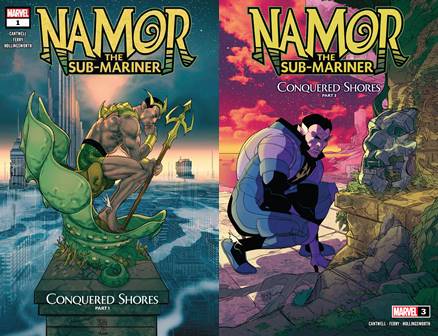 Namor - Conquered Shores #1-5 (2022-2023) Complete