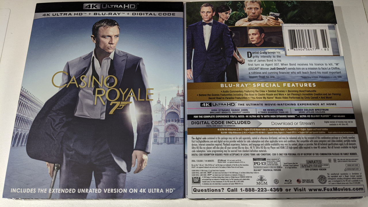 Casino royale 2006 blu ray dvd player Casino royale 2006 blu ray dvd player