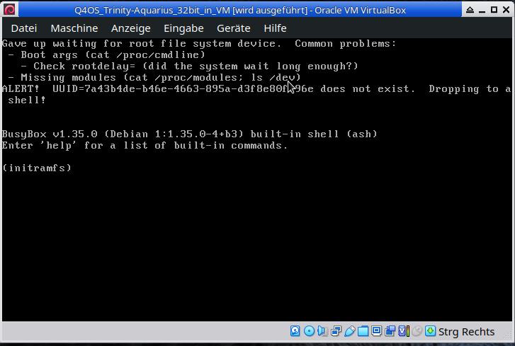 VB Boot-Fehlermeldung