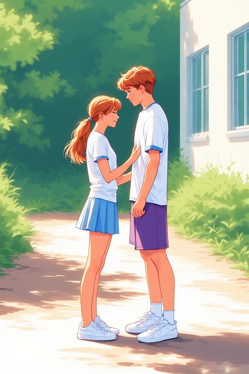 Two-Caucasian-teenagers-a-girl-39