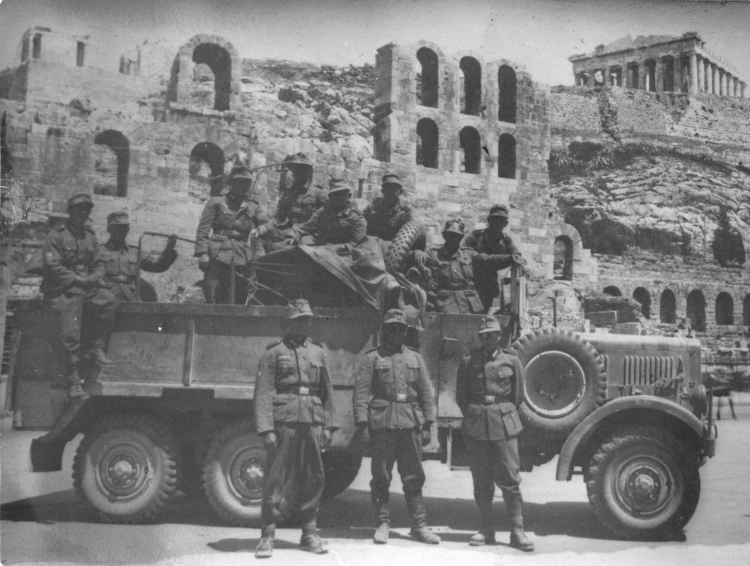 KRETA 1941 deutsche fallschirmjäger in der freiz