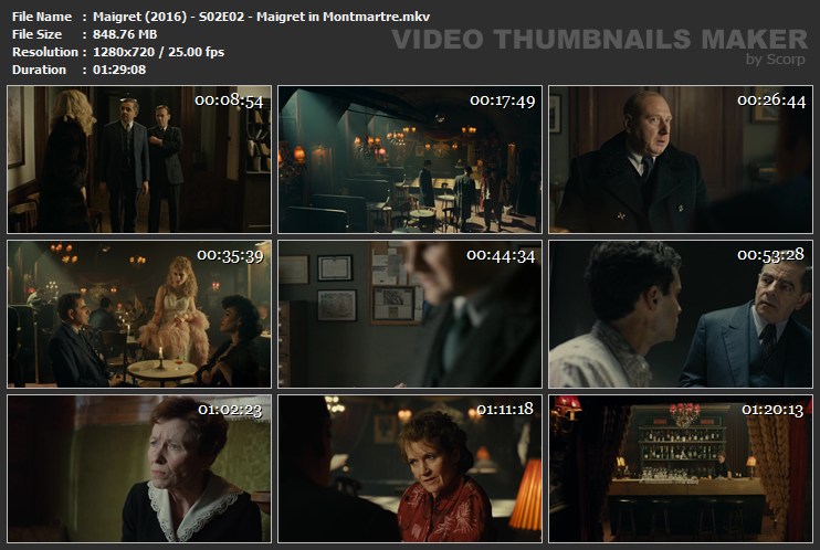 Maigret (2016) S02E02 Maigret in Montmartre mkv