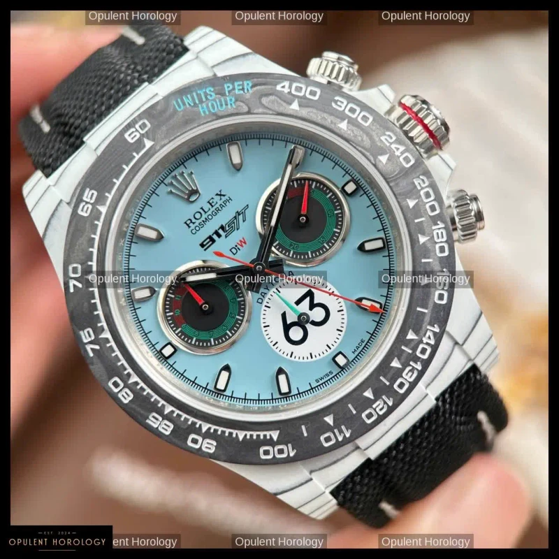 Rolex Daytona DIW Ferrari Tiffany Dial White Carbon Lightweight 40mm