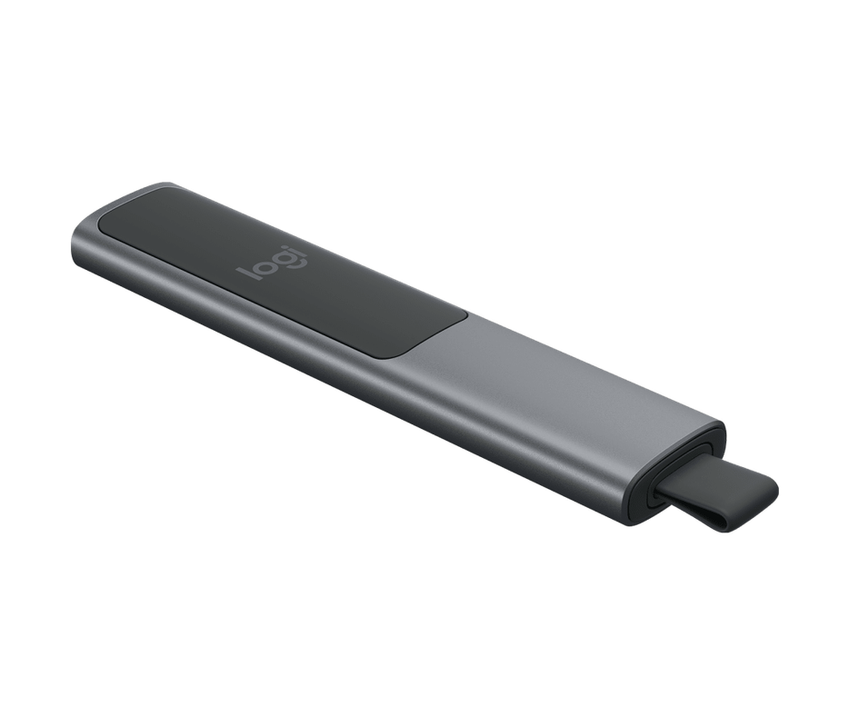 Gráfico mostrando la carga rápida del presentador a través de su puerto USB-C.