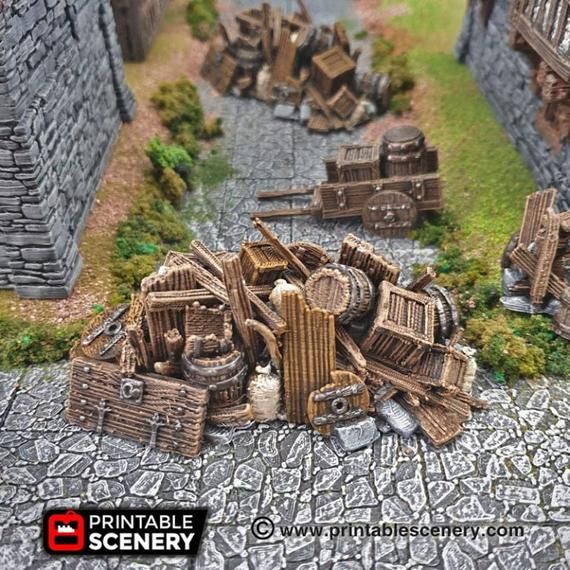 Dn-D-Terrain-Clorehaven-Barricades-Fantasy-Goblin-Dwarve-Elves
